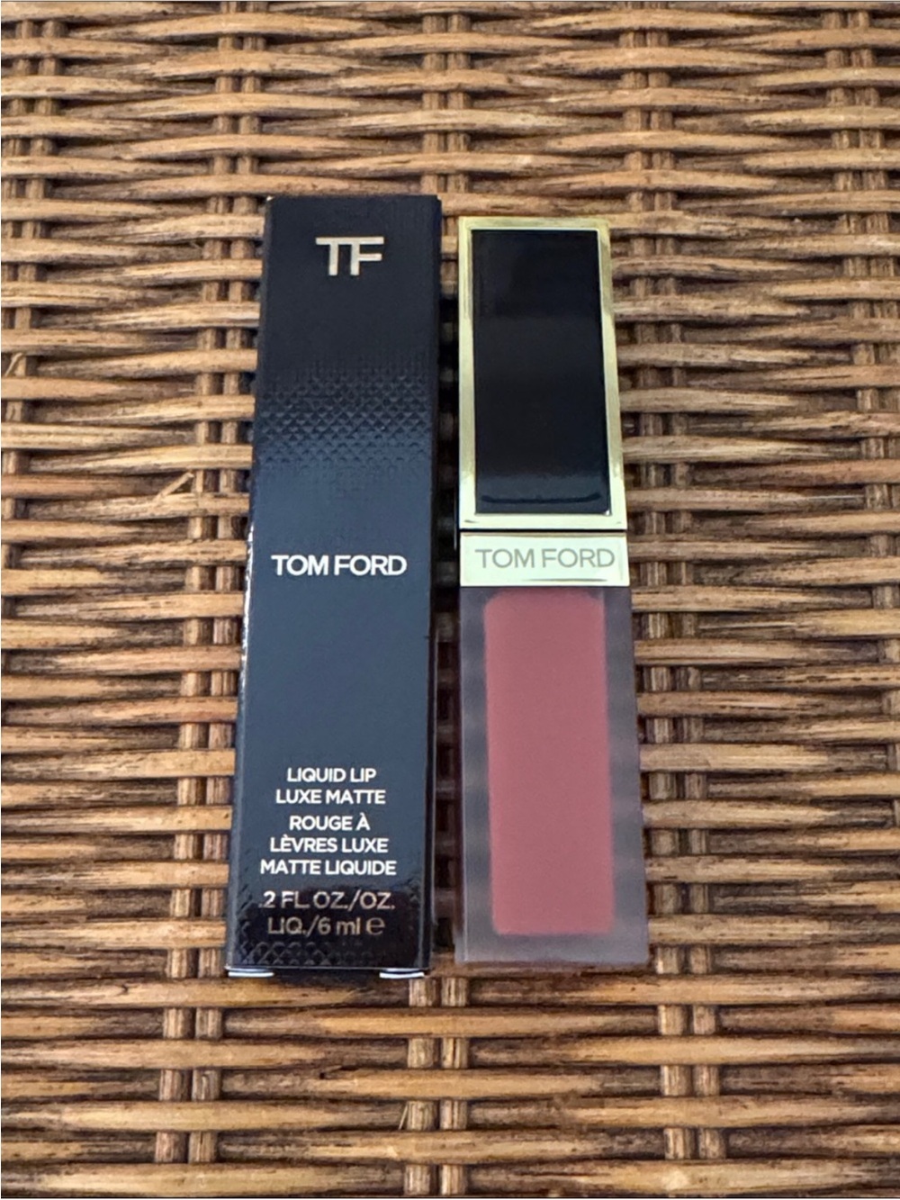 Tom Ford Liquid Lip Luxe Matte — Dusty Rosewood